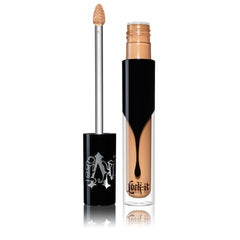 Kat Von D Lock-It Concealer Creme Medium 25 swatch for warm undertone and full coverage