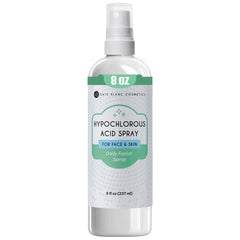 Kate Blanc Hypochlorous spray for face on-the-go; cleanses and hydrates gently.