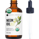 Kate Blanc Neem Oil concentrate bottle for versatile skin, hair, and plant care.