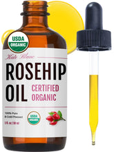 Kate Blanc Rosehip Oil bottle close-up for hydrated, glowing skin.