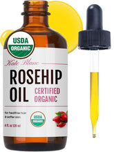 Kate Blanc Rosehip Oil face bottle for quick, non-greasy hydration