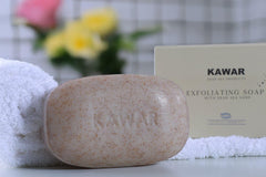 KAWAR soap with magnesium chloride and minerals supports hydration.