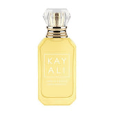 Kayali Capri Lemon Sugar bottle front view, bright unisex fragrance for daily wear.