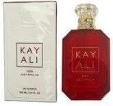 Kayali Eden Juicy Apple bottle showing crisp apple opening for everyday freshness