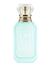 Kayali Maldives mini EDP bottle photographed from the front, travel-ready and stylish.