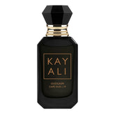 Kayali Oudgasm Café Oud travel spray bottle ready for on-the-go fragrance