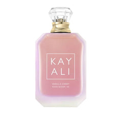 Kayali Vanilla Candy Rock Sugar 42 bottle with a shimmering ombré finish for everyday glamour.