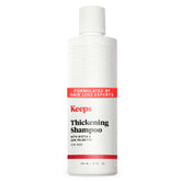 Keeps Thickening Shampoo bottle front view supports fuller-looking hair.