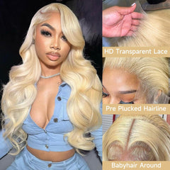 KEGOO 613 28in wig body wave texture for fullness and versatility