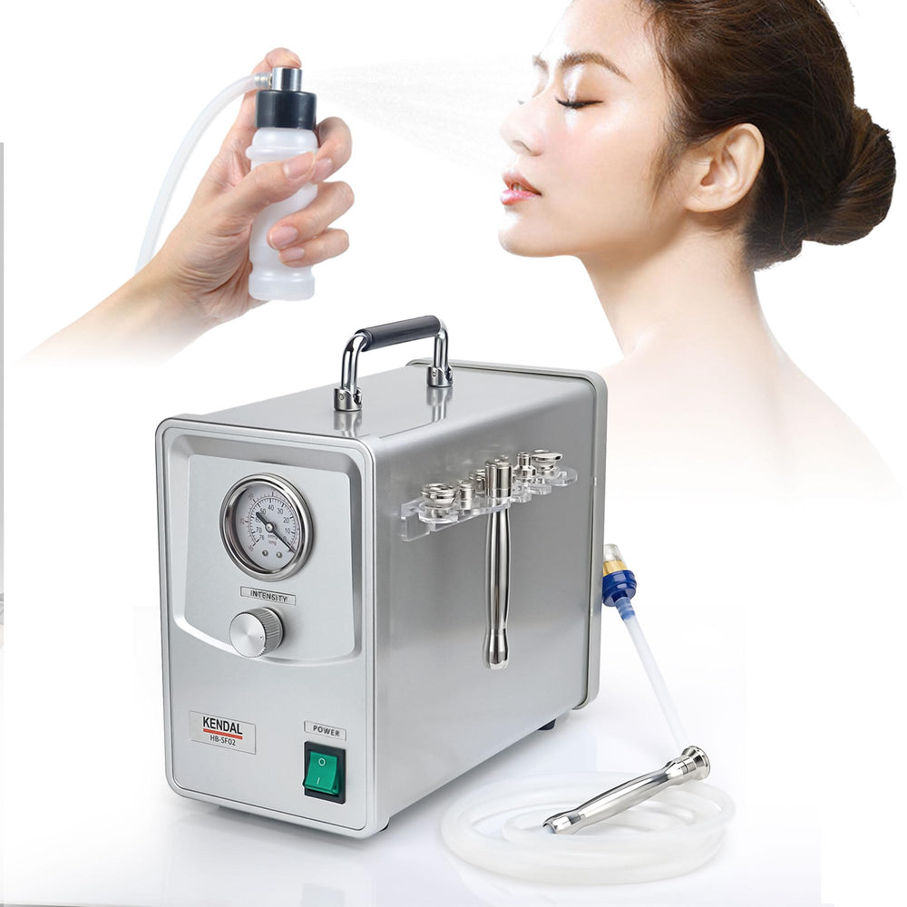 Kendal Diamond Microdermabrasion Machine front view shows compact, professional design for at-home use