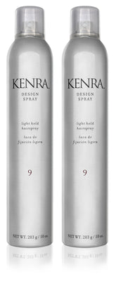 Kenra Design Spray 9 bottle showing frizz-control for smooth styling