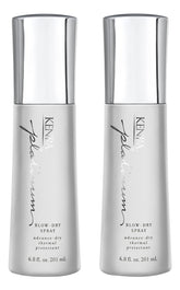 Kenra Platinum Blow-Dry Spray bottle front for fast, protected styling.