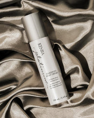 Kenra Platinum Silkening Heat Crème creamy texture shot for silky, manageable styling