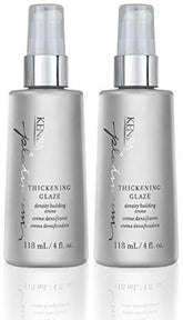 Kenra Platinum Thickening Glaze 2-pack bottle for fuller styling
