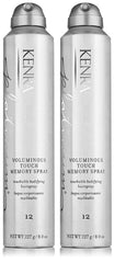 Kenra Platinum Voluminous Touch Memory Spray 12 bottle delivers flexible hold for lasting root lift