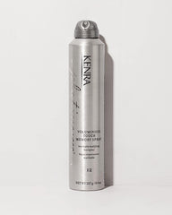 Kenra Platinum Voluminous Touch Memory Spray 12 mist locks in soft volume with shine