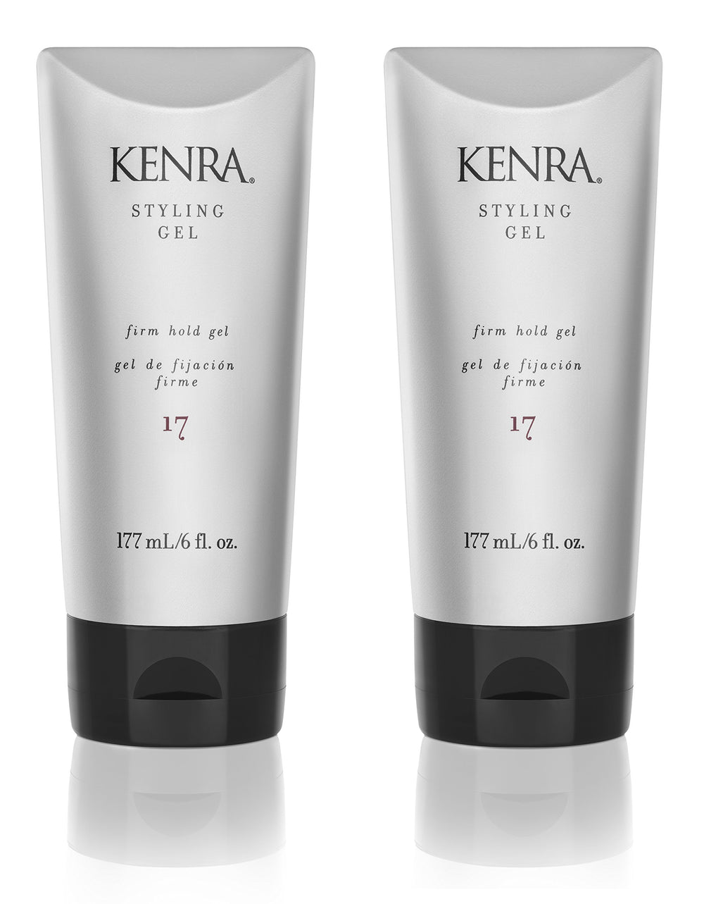 Kenra Styling Gel 17 bottle provides high hold and shine for textured hair.