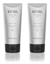 Kenra Styling Gel 17 bottle provides high hold and shine for textured hair.