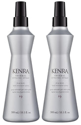 Kenra Thermal Styling Spray bottle ready for professional-grade heat protection.