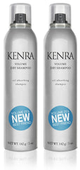 Kenra Volume Dry Shampoo bottle front for quick root refresh.