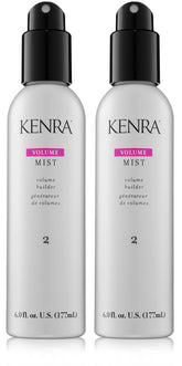 Kenra Volume Mist 2 bottle showcases lightweight volume for flexible styling.