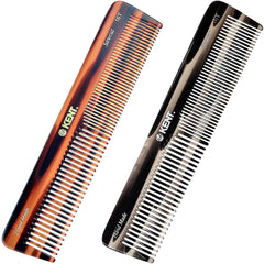 Kent 16T-16TG fine-tooth comb closeup for precise styling and gentle detangling.