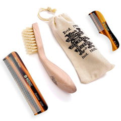 Kent BRD2 brush for precise beard shaping and grooming.