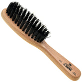 Kent BRD7 beard brush with horsehair and nylon bristles for even oil distribution.