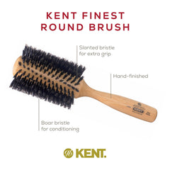 Kent LBR3 detangling brush helps glide through knots without tearing