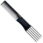 Kent SPC84 hair pick close-up showing rounded teeth for gentle detangling.