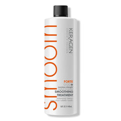 KERAGEN Brazilian smoothing 16oz bottle for salon-grade frizz control.