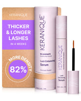 Keranique Lash Growth Serum bottle pump for easy daily lash care and support