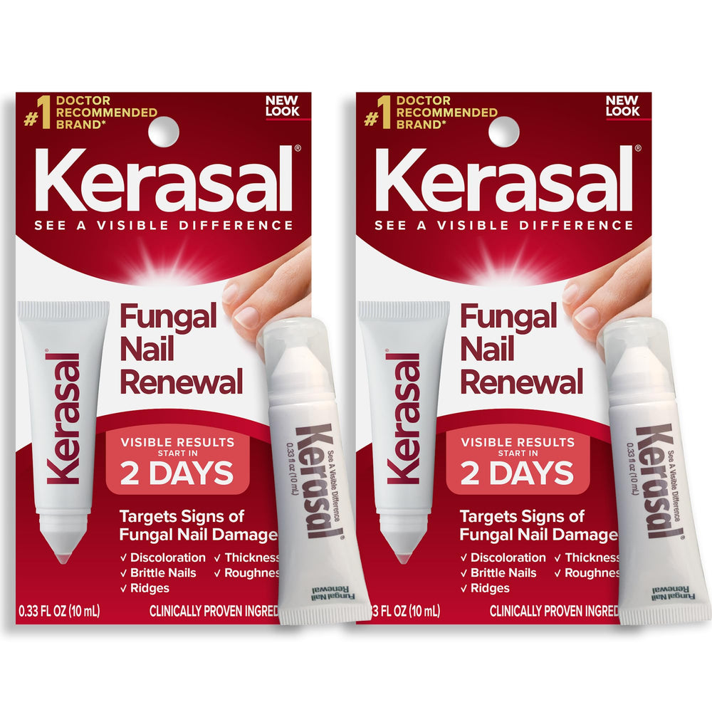 Kerasal Nail Fungus Extra Strength bottle with precision tip for targeted daily care.