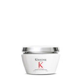 Kerastase Premiere Mask bottle close-up showing repair formula for damaged hair