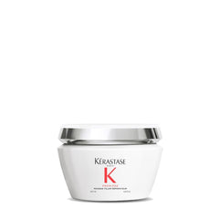 Kerastase Premiere Mask bottle close-up showing repair formula for damaged hair