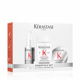 Kerastase Premiere pre-shampoo bottle reduces mineral buildup for softer hair.