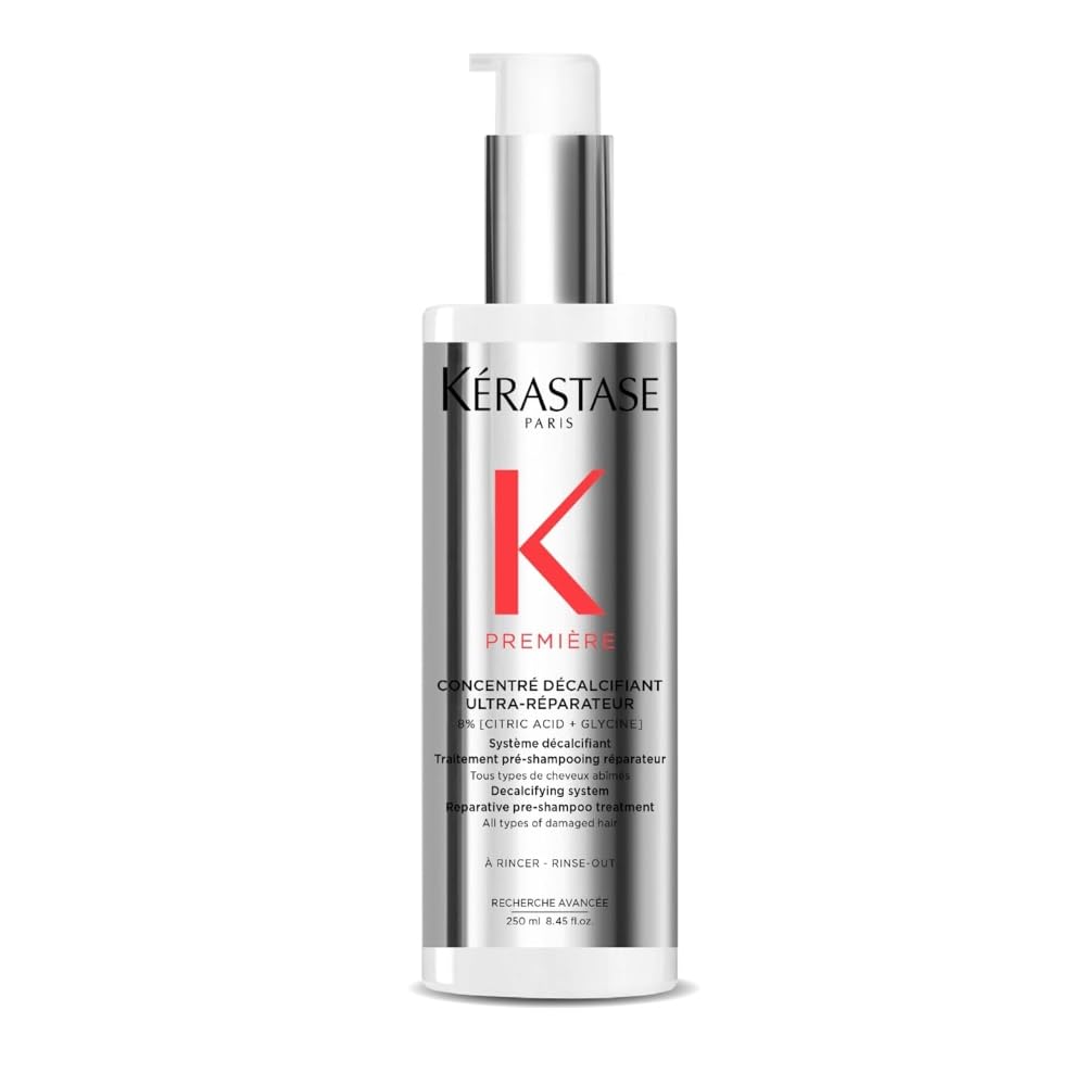 Kerastase Premiere Repair pre-shampoo bottle: dual-action care for stronger, smoother hair