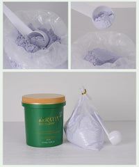 KERATIN BAR Plex Technology label on bottle signals bond protection for controlled lightening