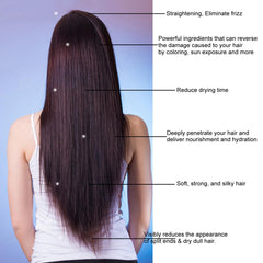 KERATIN RESEARCH Clarifying shampoo 300ml cleanses before keratin application