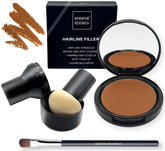 KERATIN RESEARCH Hairline Filler packaging with large mirror for on-the-go touch-ups