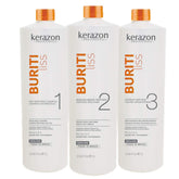 Kerazon Brazilian Keratin Treatment bottle for color-treated hair delivers smoothing