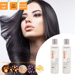 Kerazon Professional dual-pack display box showcasing imported vegan formula.