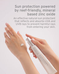 Kerstin Florian cream with botanicals like cucumber and green tea calm and nourish.