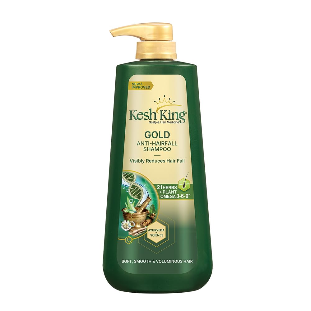 Kesh King anti hairfall shampoo bottle for daily scalp nourishment.