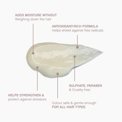 Angel.Rinse packaging highlights sulphate-free, colour-safe formula for gentle care