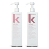 Kevin Murphy Angel.Wash bottle front showing colour-safe cleansing for fine hair.