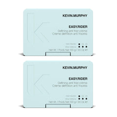 KEVIN.MURPHY EASY.RIDER anti frizz cream pack 2 bottles for sleek, manageable hair.