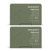 KEVIN.MURPHY FREE.HOLD pack of 2 front view, ideal compact styling for all hair types.