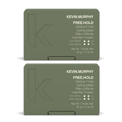 KEVIN.MURPHY FREE.HOLD pack of 2 front view, ideal compact styling for all hair types.