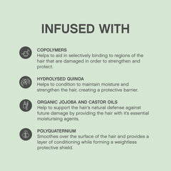 KEVIN.MURPHY Heated.Defense bottle front highlighting portable heat protection during styling.